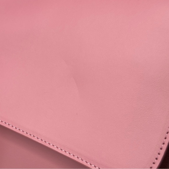 NWT- MANSUR GAVRIEL CALF LADY BAG — PEONY TOP HANDLE CROSSBODY - Picture 4 of 15